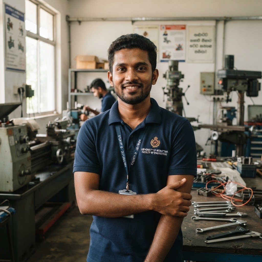 Ravindu Jayasinghe, BIET student